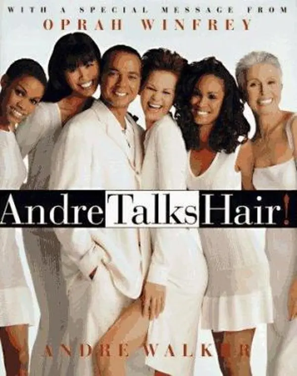 Used Hairstylist Book - Andre Talks Hair by Andre Walker (Hardcover, English) - Cut Secrets, Curl & Texture Guide for Hair Enthusiasts