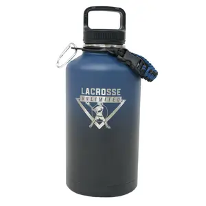 Blue Ombre 64oz Lacrosse Water Bottle