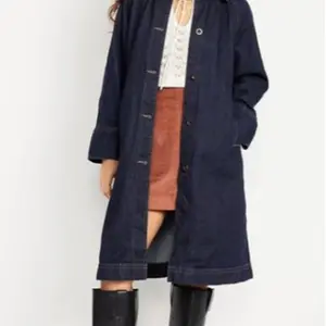 old navy Long Denim Barn Coat