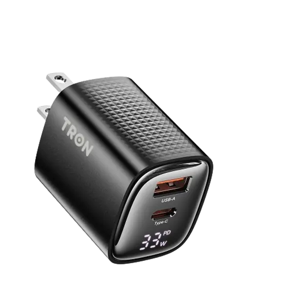 33W GaN Power Adapter | USB-C PD | Compact Travel Charger