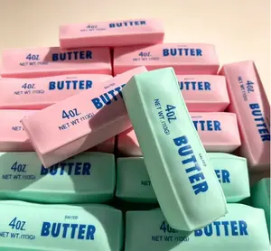 Crunchy Sound Butter Bar Squishy Toy, Crispy ASMR Butter Stick Squeeze Fidget Toy, Soft Sensory Stress Relief Desk Toy