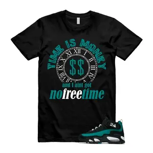 Griffey Max 1 2024 Black White Teal Shirt, Matching Sneaker Tee, Classic Fit 100% Cotton, Comfortable Streetwear Fashion, Men’s Graphic T-Shirt