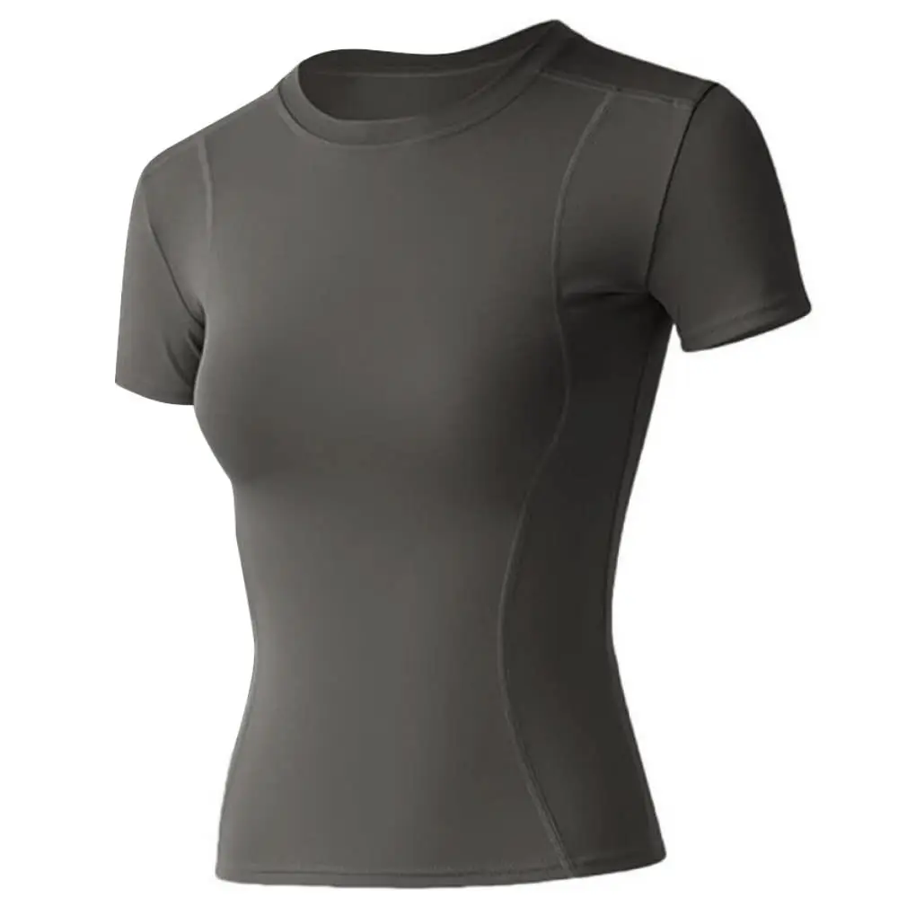 one Piece_deep Grey_short Sleeve