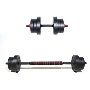 Athletic Works 40LB 5 In 1 Adjustable Dumbbell Set , Fitness Exercises Home Gym, Black