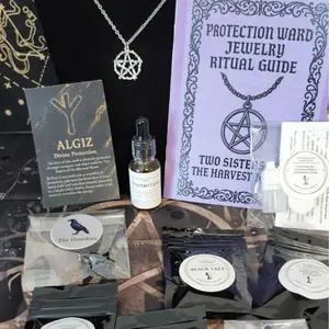 Protection Ward Jewelry Ritual Kit — Full Kit with Necklace Included