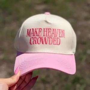 "Make Heaven Crowded" Graphic Hat