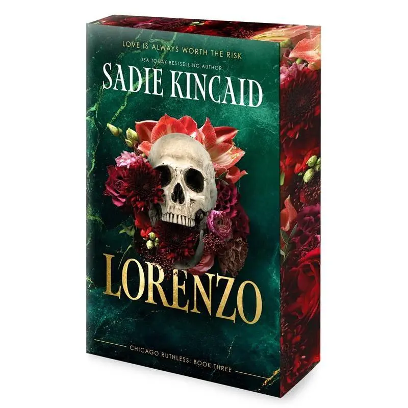 Lorenzo: A Grumpy / Sunshine Dark Mafia Romance Novel (Chicago Ruthless: Volume Number 3) by Sadie Kincaid [Paperback Book]