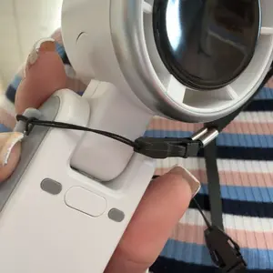 Portable Handheld Turbo Fan, Multifunctional 5-Speed Fan, 3600 mAh Battery-Operated, Up to 10 Working Hours, 3-in-1 Rechargeable Hand Fan with Air Turbo Tech Cooling for Outdoor Activities, Travel, Work and Father's Day Gift