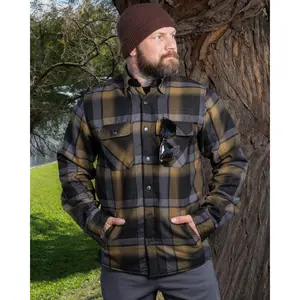 The Knox Sherpa Lined Flannel Jacket