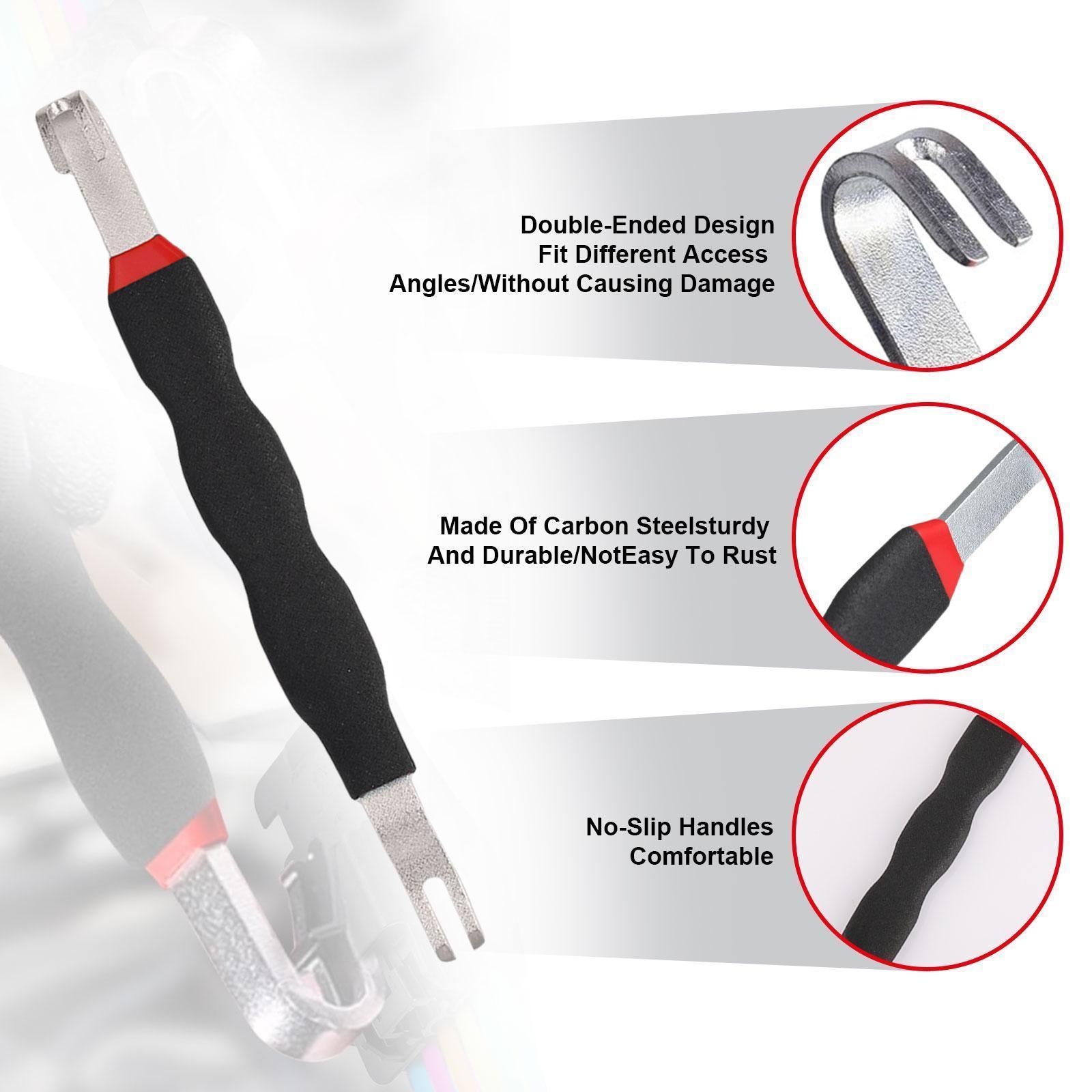 4Pcs Auto Electrical Connector Disconnect Pliers Set | Wire Harness Separator Tool Kit | Automotive Wiring Disconnect Pliers for Car Truck Boat Electrical Repair