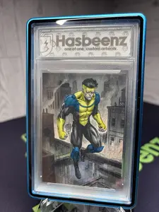 2026 Hasbeenz Absolute Invincible 1/1 Encased 130pt. Acrylic Sketch AP #3