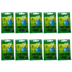Mini Glow Sticks for Night Fishing,25/50 Fishing Green Fluorescent Light