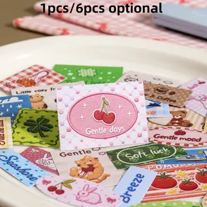Animal Theme Sticker Pack, Sweet & Salty Series, Handmade Stationery Decorations, Water Bottle Adhesives, Multiple Scenarios