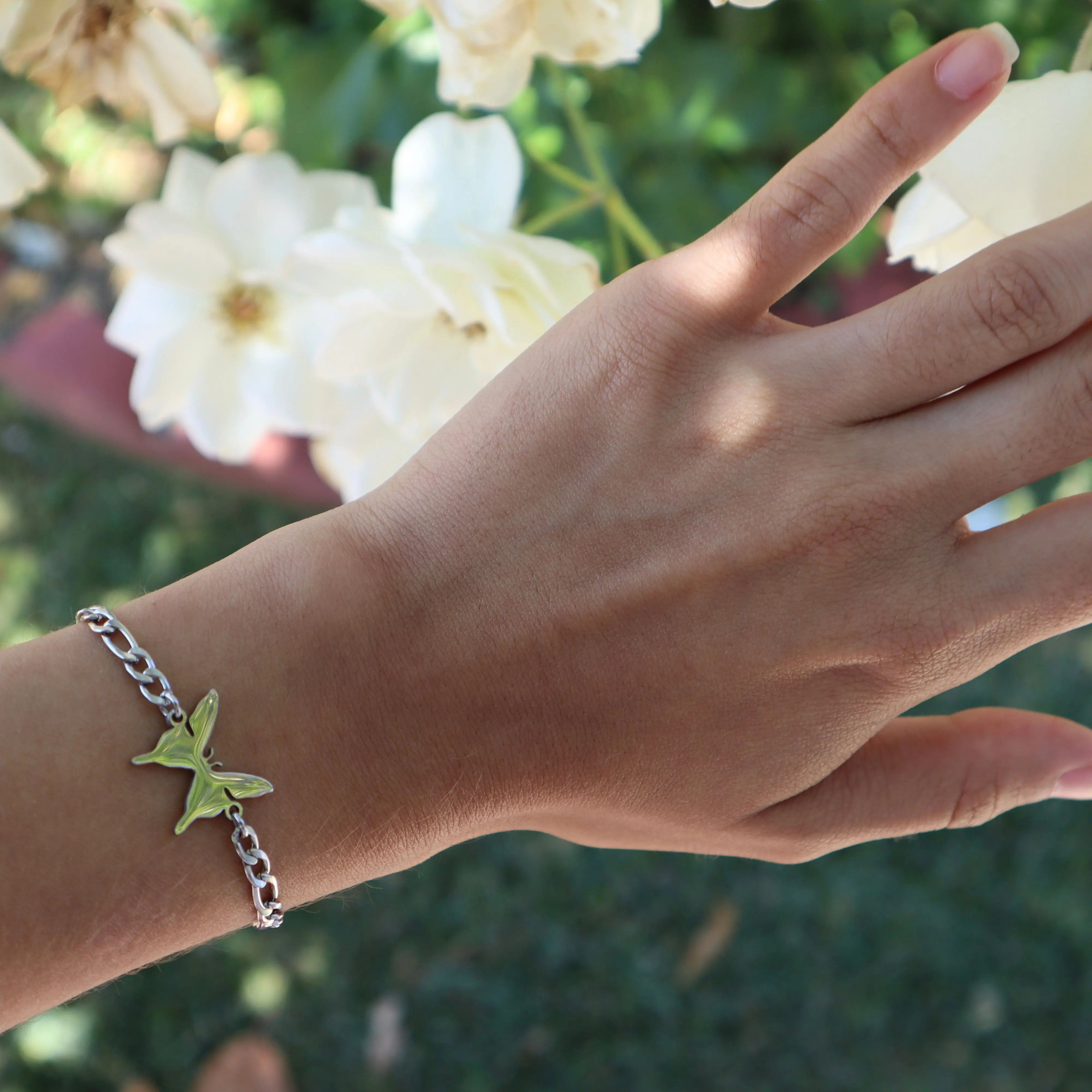 Figaro Butterfly Bracelet Figaro Butterfly Bracelet