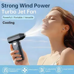 X8 Handheld Fan, USB PD Charging, Lithium Non-Button Cell Battery, Ideal for Dust Blowing, Perfect Gift, Model X8