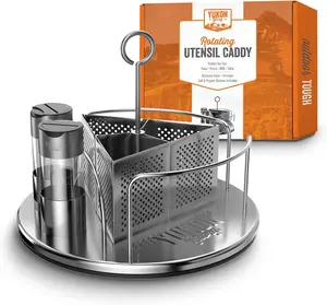 Yukon Glory Rotating Condiment Caddy,YG-996