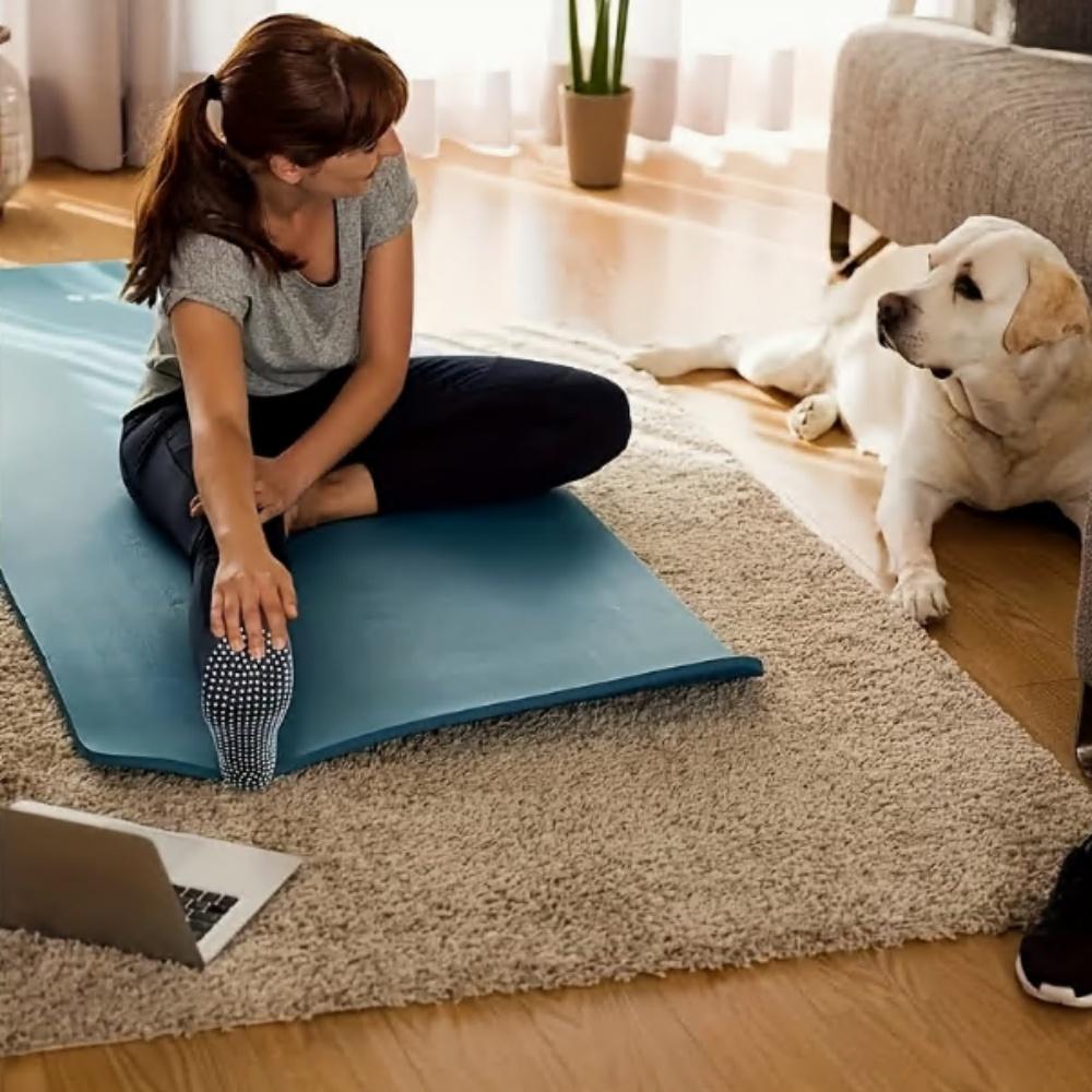 5 Pairs of Premium Unisex Anti-Slip socks, Sweat-Absorbent, Breathable, And Comfortable for Yoga, Pilates, Barre, Home Workout, And Sports, Allseason