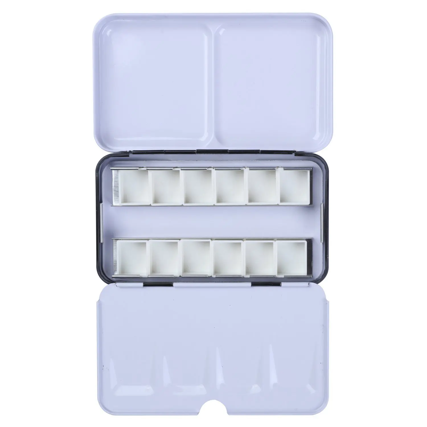 Tin with half pans (12)