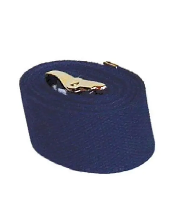 Gait Belt w/Metal Buckle 2x48" Blue