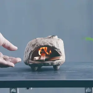 1pc Handcrafted Ceramic Smudge Burner, Burner Palo Santo WoodIncense| Sage & Palo Santo Holder for Meditation/ Yoga - Aromatherapy(Multi- Use/ Relax/ Non - Toxic Ceramic) Aromatic Sage