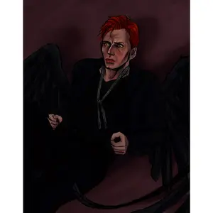 Flustered Crowley Print