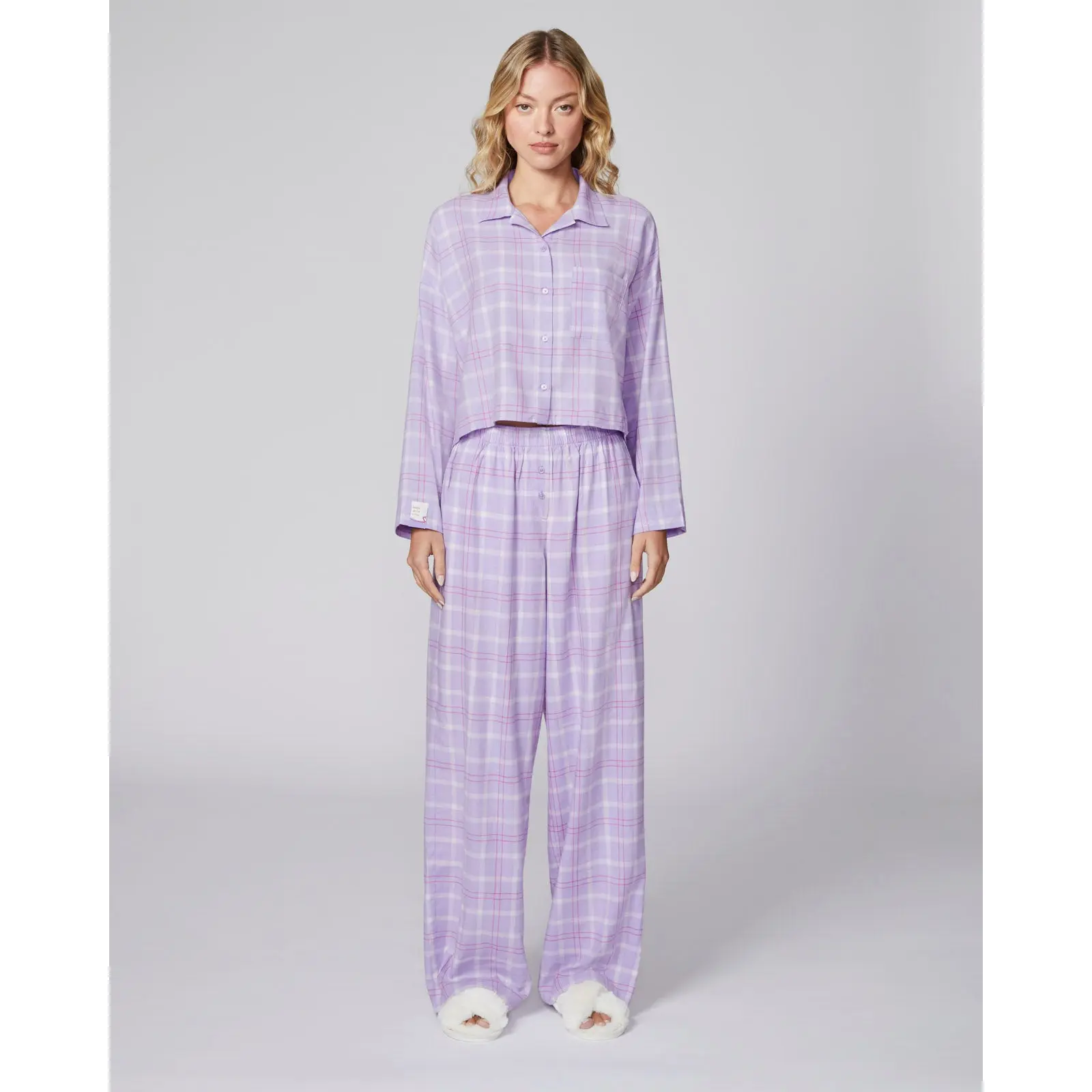 Millie Lavender Plaid