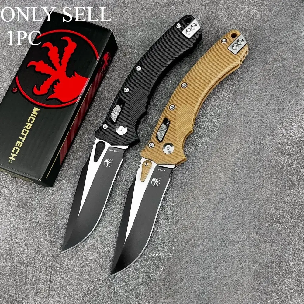 High-Hardness Multi-Purpose Folding Knife with 8Cr13MoV Blade and Nylon Fiber Handle—Essential Tool for Fishing, Hiking, and Backpacking—Survival Tools, Survival Gear, Collector's Grade Gift, Camping Knives, Outdoor Knives, High Hardness Knives