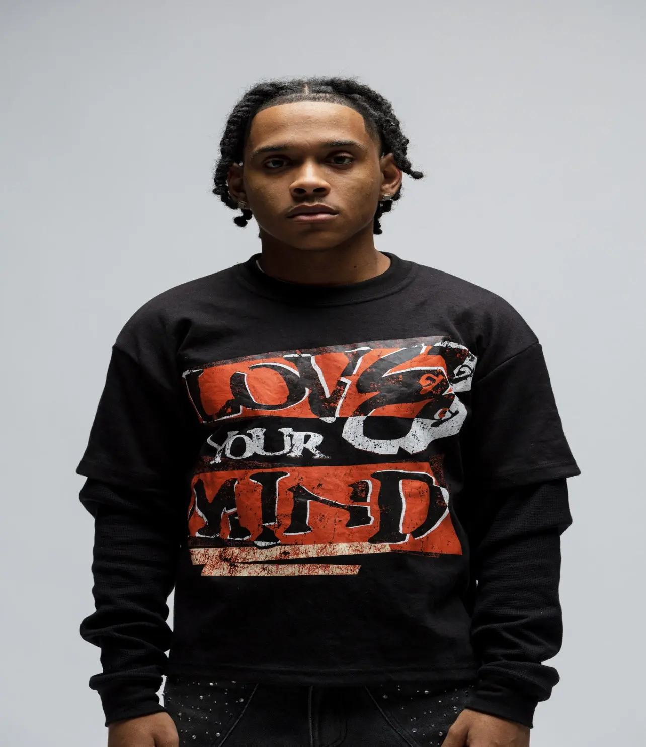 Love Your Mind Double Layer Tee