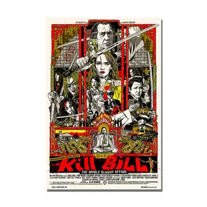 Kill Bill Poster, Classic Movie Film Wall Art Painting High Quality Print, Movie Fan Gift Poster
