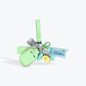 Taco Green Sensory Fidget Keychain