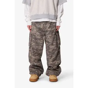 mnml Mega Baggy Cargo Pants - Digi Camo