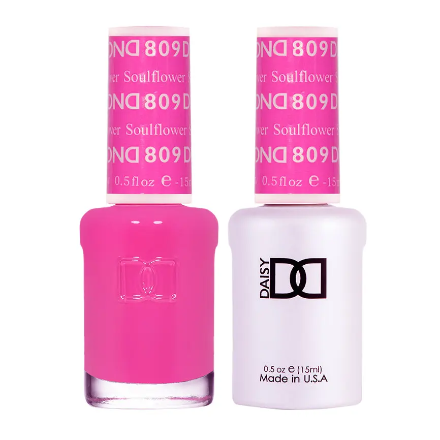 DND UV Gel Nail Polish, Shade #809 Soulflower