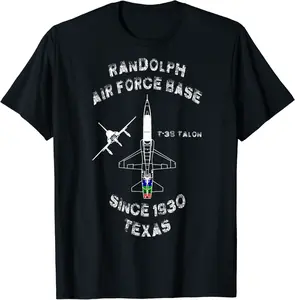 Randolph Air Force Base T-Shirt - Phoebeumba Shop 69B08P6XGJN4