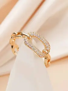 1 PC Glamorous Cubic Zirconia Pave Engagement Ring For Women For Wedding Party Jewelry Valentine's Day Gift Cubic Zirconia Rings