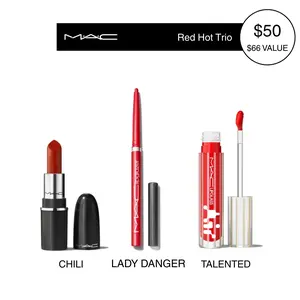 MAC Red Hot Lip Trio