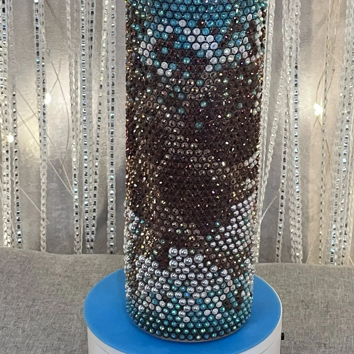 Handmade Custom Western Rhinestone 20oz Tumbler