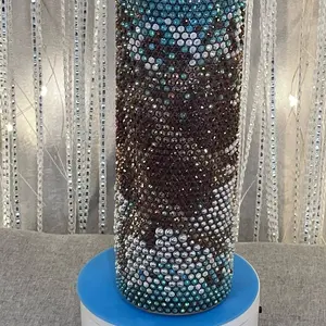 Handmade Custom Western Rhinestone 20oz Tumbler