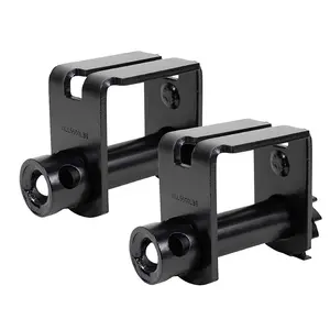 Sliding Winch(2 / 4 Pack ), LL Double L Track Flatbed Trailer Truck Winches, Suitable for 4-inch Straps-for Securing Flatbed Cargo