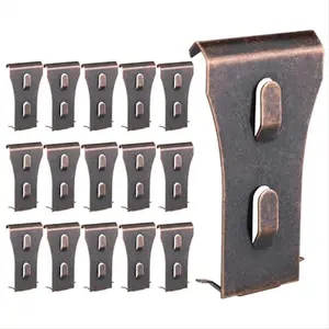 Brick Clips,16Pc Brick Clips for Hanging Outdoors Brick Hooks Hangers Wall Clips Picture Hangers Mount on Brick No Drill for Christmas New Year Home Use