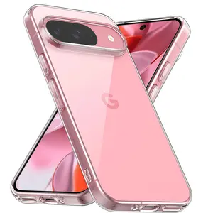 Ultra Thin Silicone Soft Case For Google Pixel 10 9 Pro XL 8 7 6 Pro 9a 8a 7a 6a Transparent Clear Back Cover