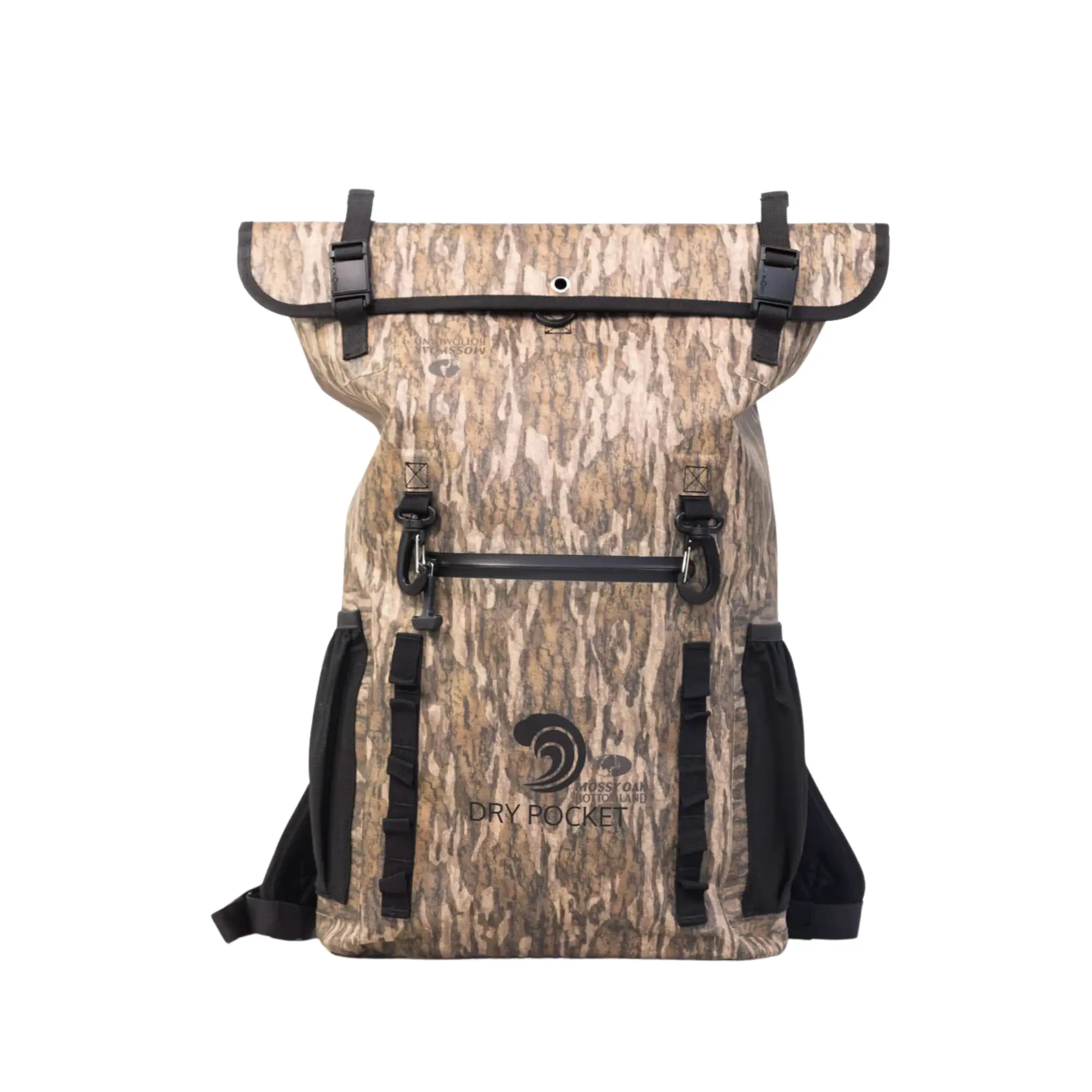 Magnetic double lock auto-sealing, waterproof, scent proof, and floating backpack dry bag