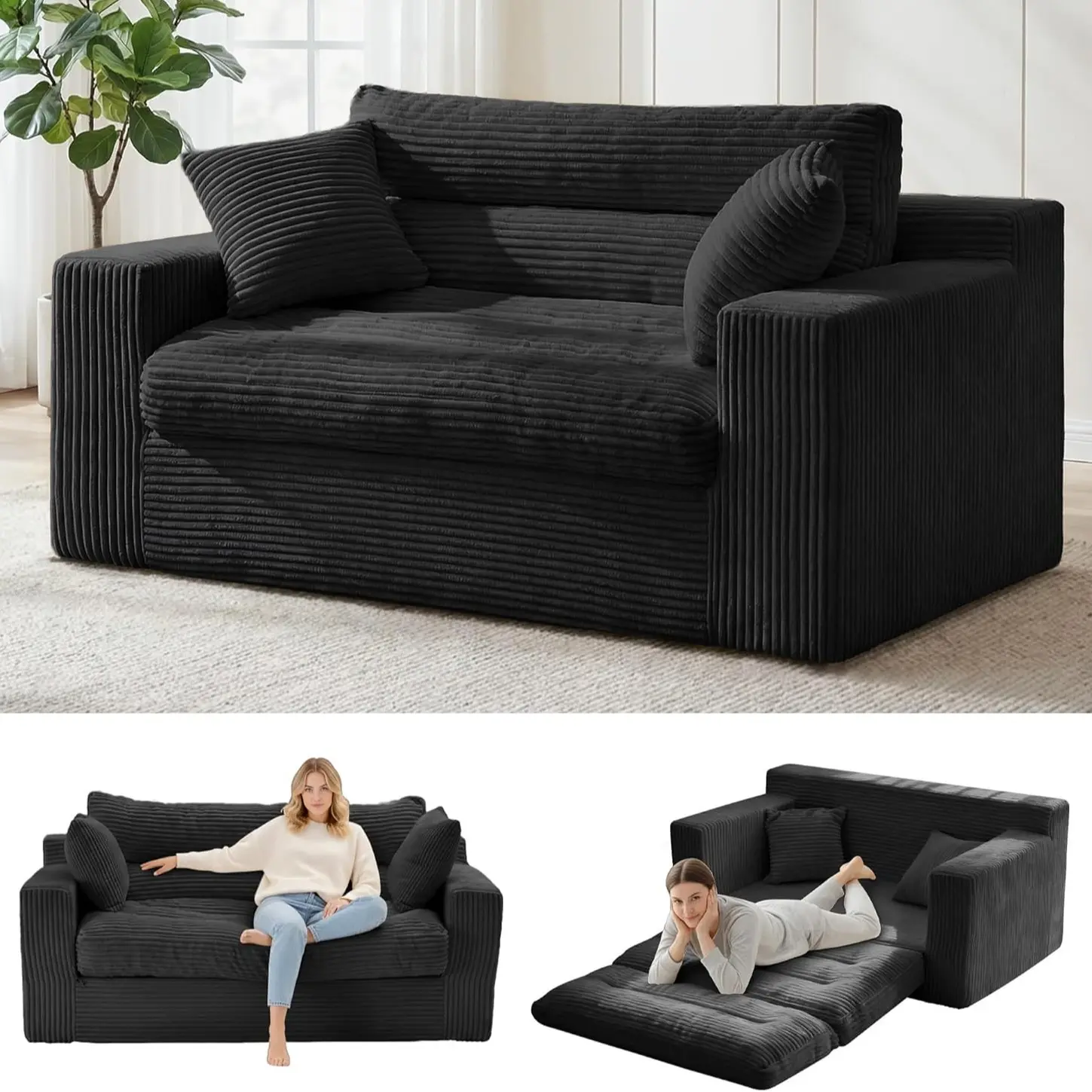 Loveseat-Black