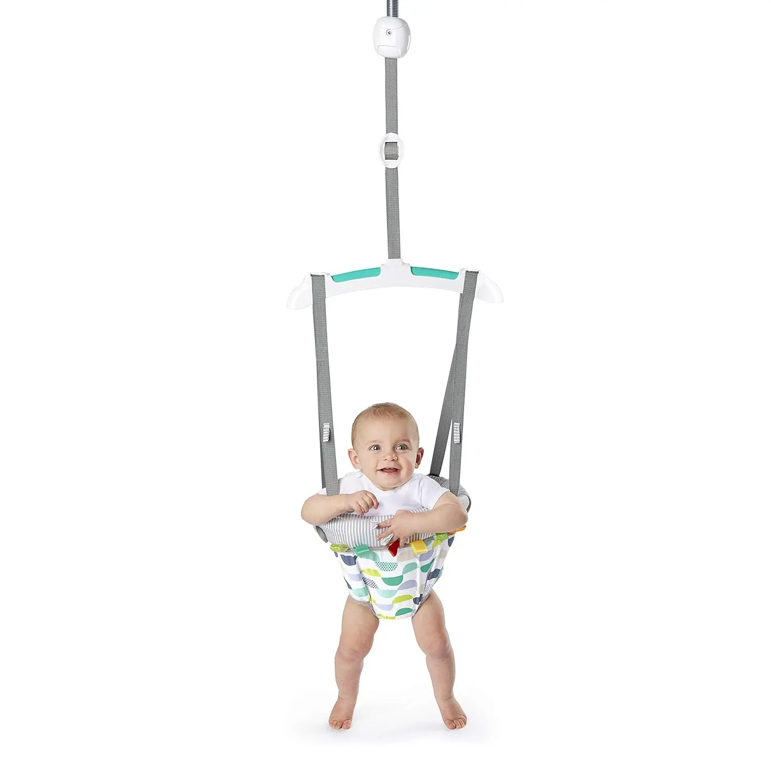 Playful Parade Baby Door Jumper with Adjustable Strap | Indoor Bouncer for Infants (6M+)