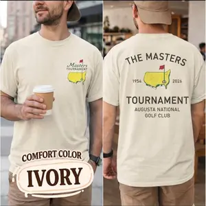Comfort Colors Masters Tournament Golf Shirt, Augusta National Vintage Tee