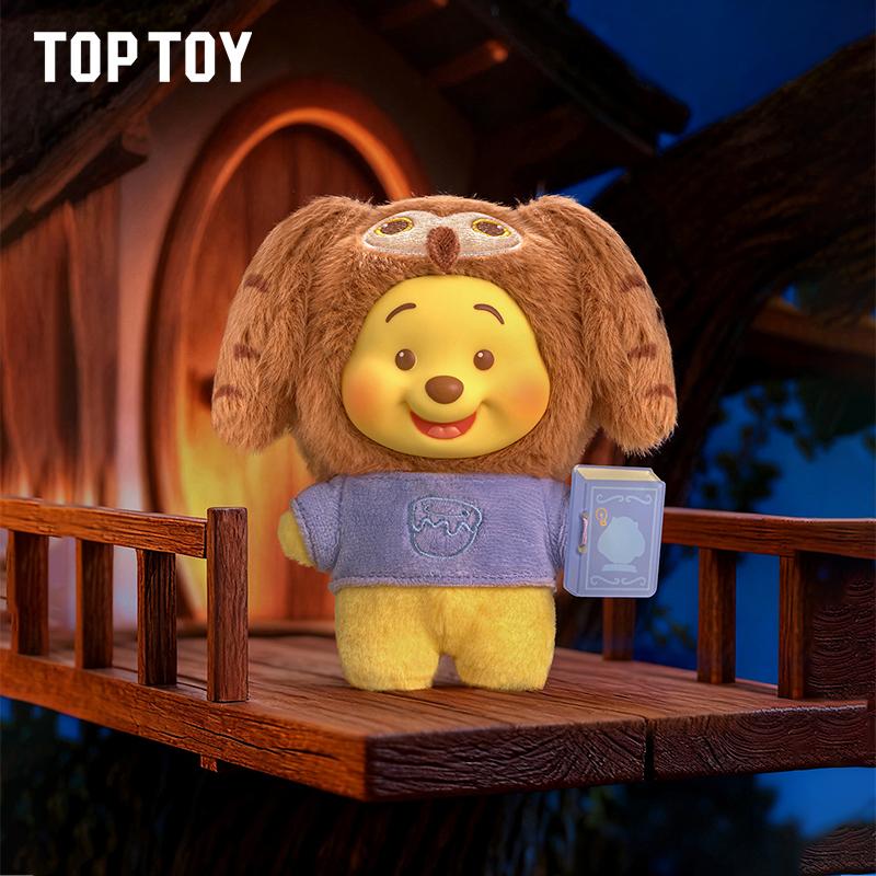 TOPTOY Winnie the Pooh Fairy Tale Book Series Vinyl-Plush Toys – Soft & Cuddly, Valentine's Day gift , Perfect Gift for Kids & Fans and newyear gift