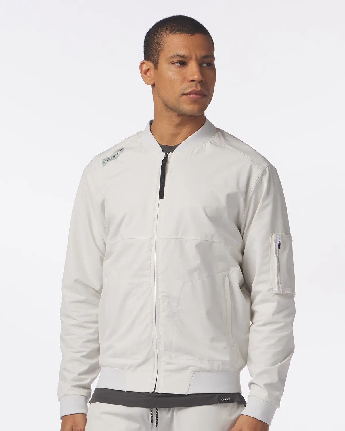 Carson Bomber Jacket Cloud, XXL