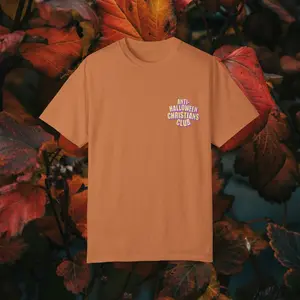 2023 Anti-Halloween Garment-Dyed T-shirt
