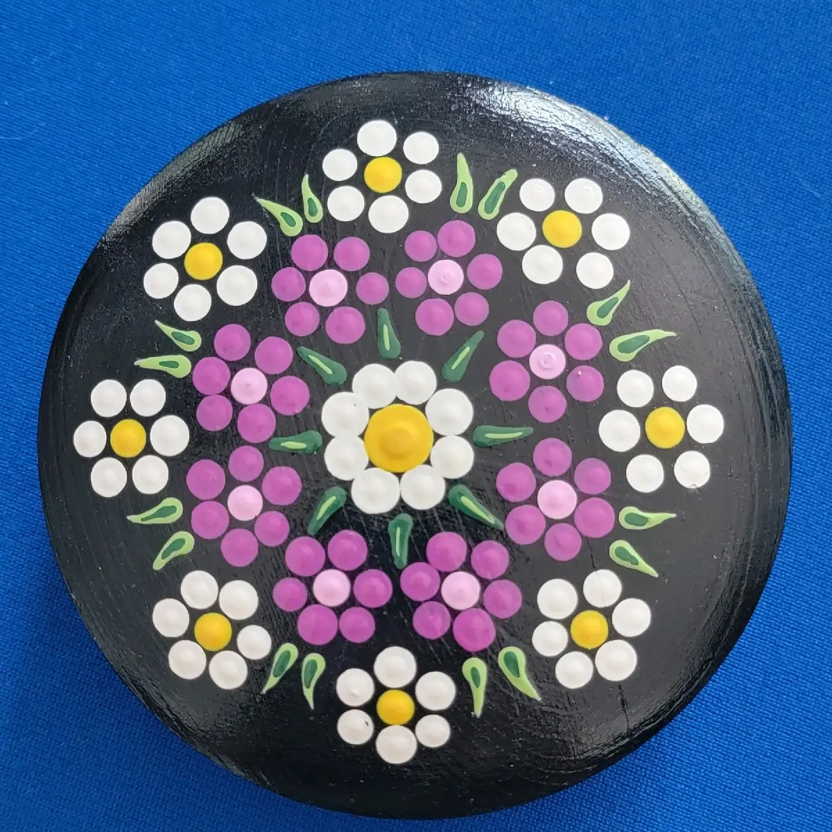 Jewelry Box Hand Painted Handed Painted Jewelry Box~ Craft Box Flower Jewelry Box Organizer Wooden Gift Box