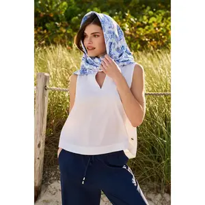 Minneola Featherlight Scarf | Periwinkle Isla Bonita