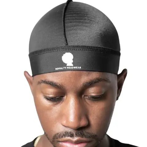 Royalty Headwear Premium Wave Cap, The Best Wave Cap For For 360, 540, And 720 Waves Casual Polyester None